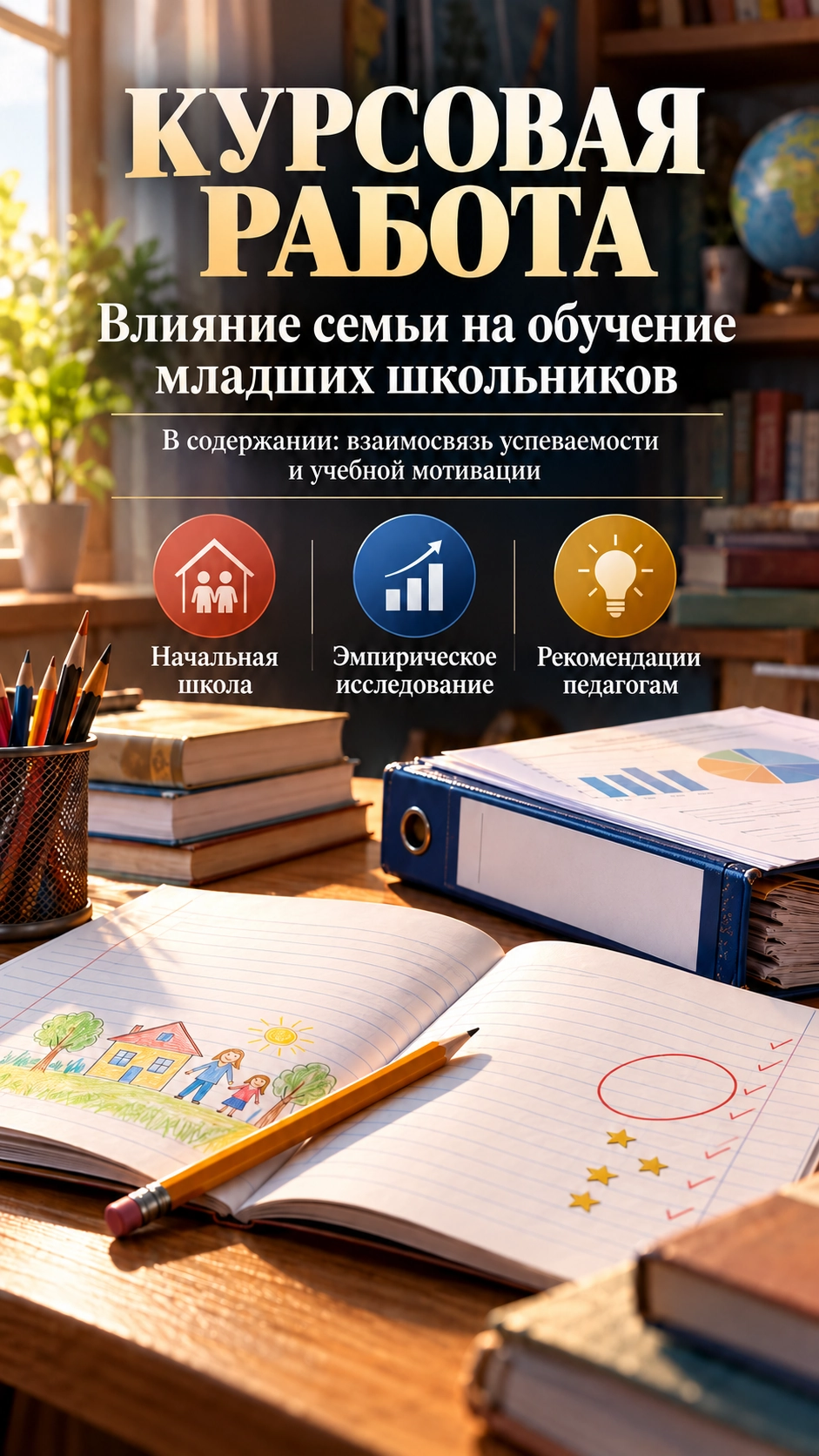Превью материала «Влияние семьи на процесс обучения младших школьников»