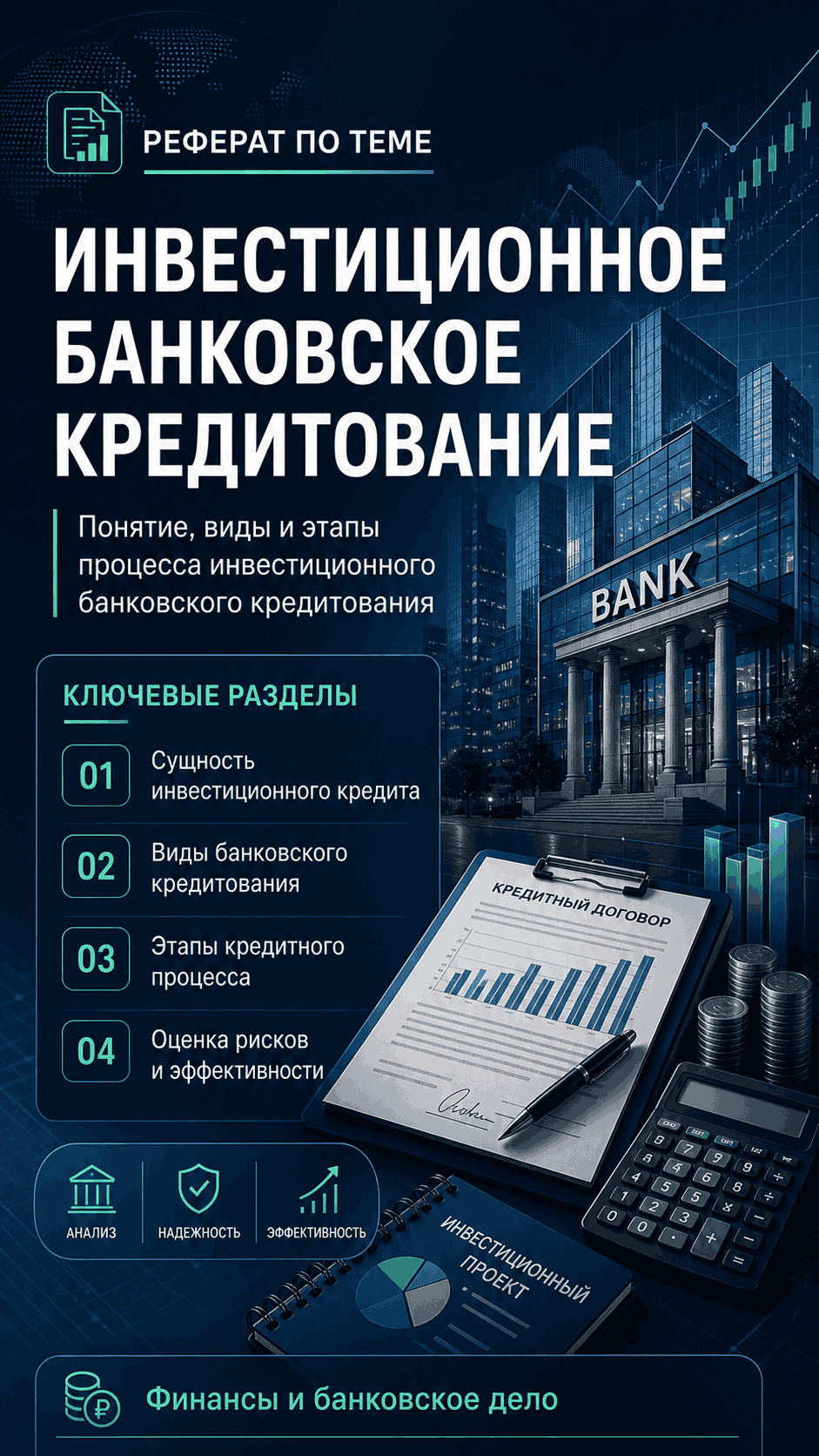 Превью материала «Инвестиционное банковское кредитование»