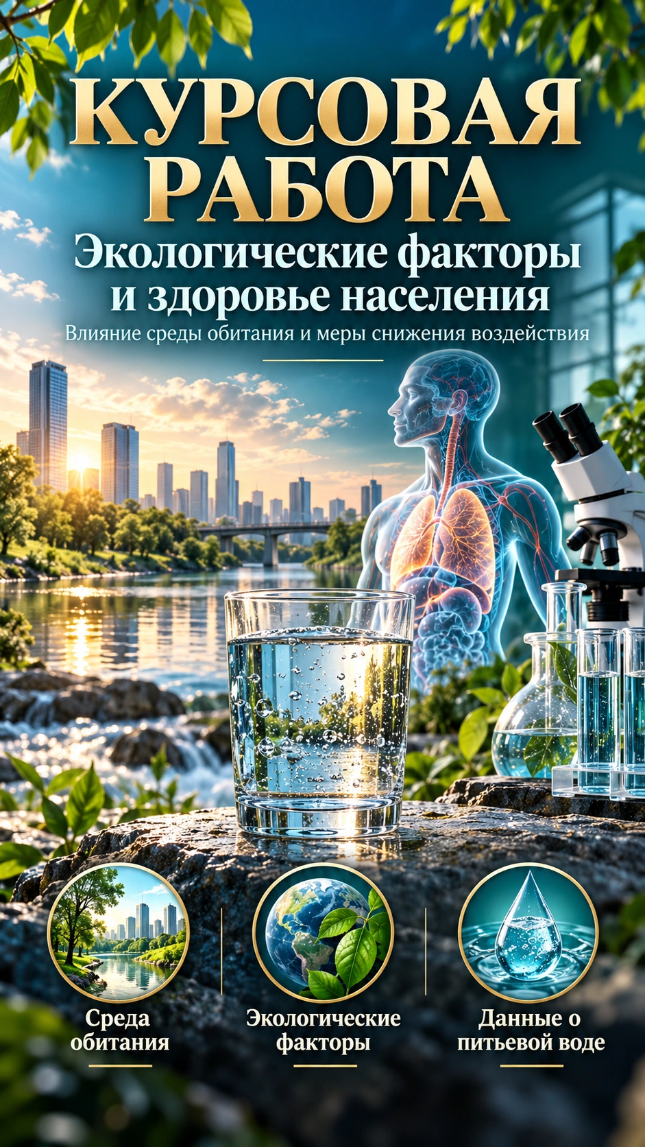 Превью материала «Влияние экологических факторов среды обитания на здоровье населения»