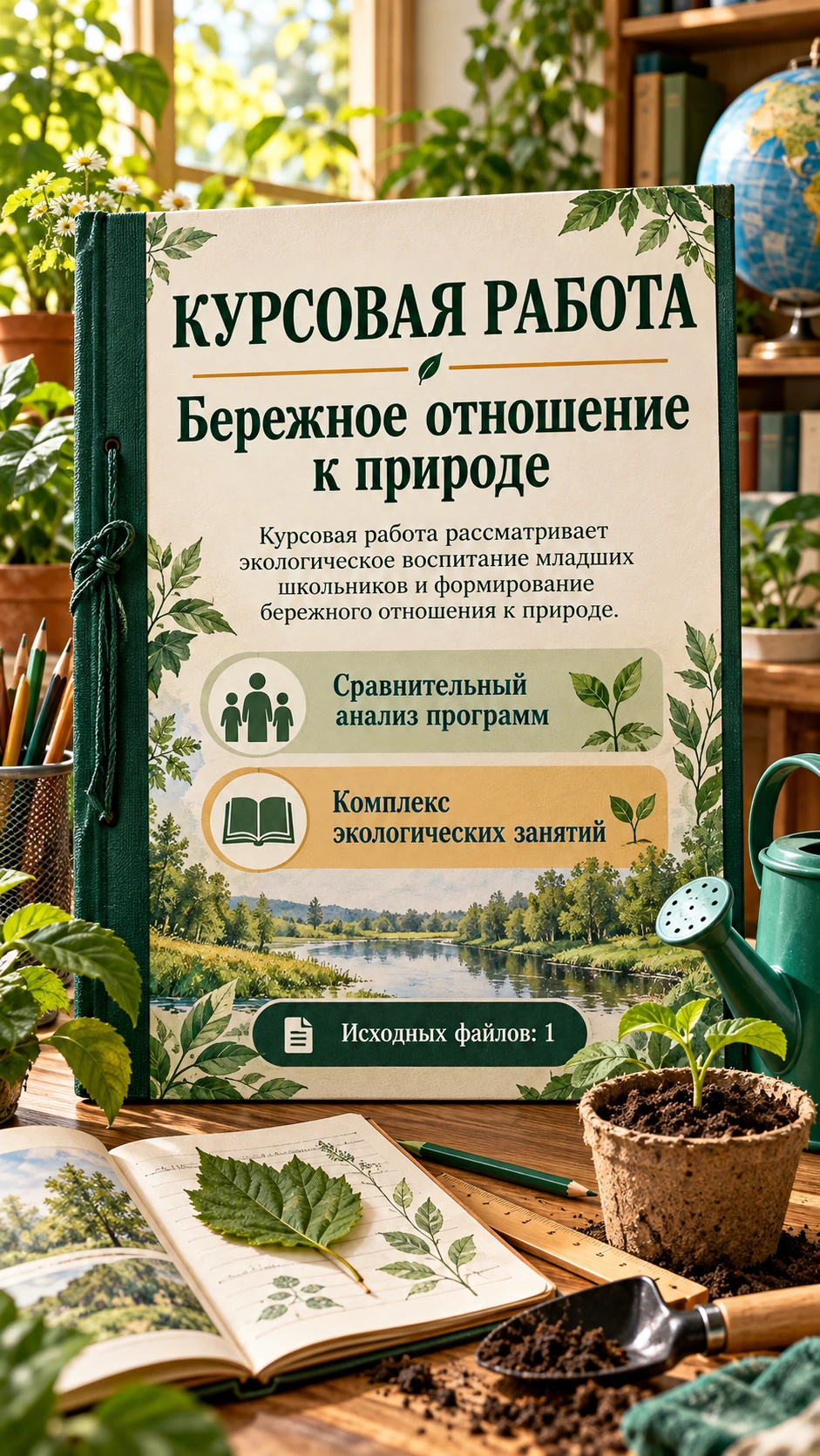 Превью материала «Воспитание бережного отношения к природе у младших школьников»