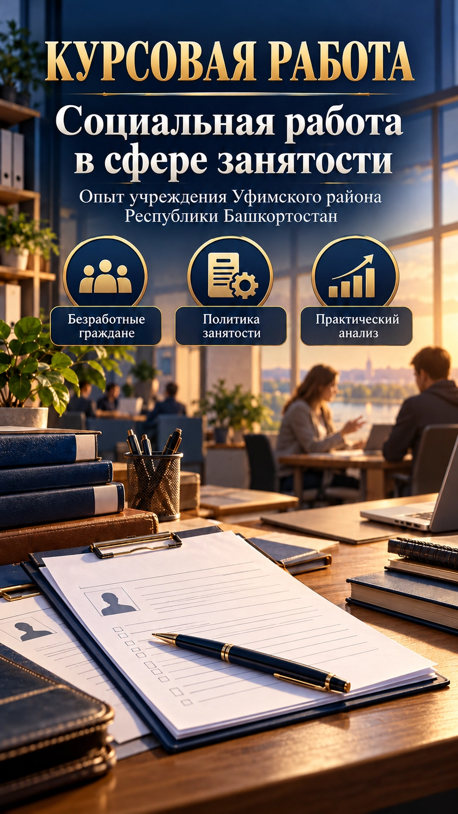Превью материала «Опыт социальной работы в сфере занятости населения (на примере филиала ГКУ РЦСПН по Уфимскому району РБ)»