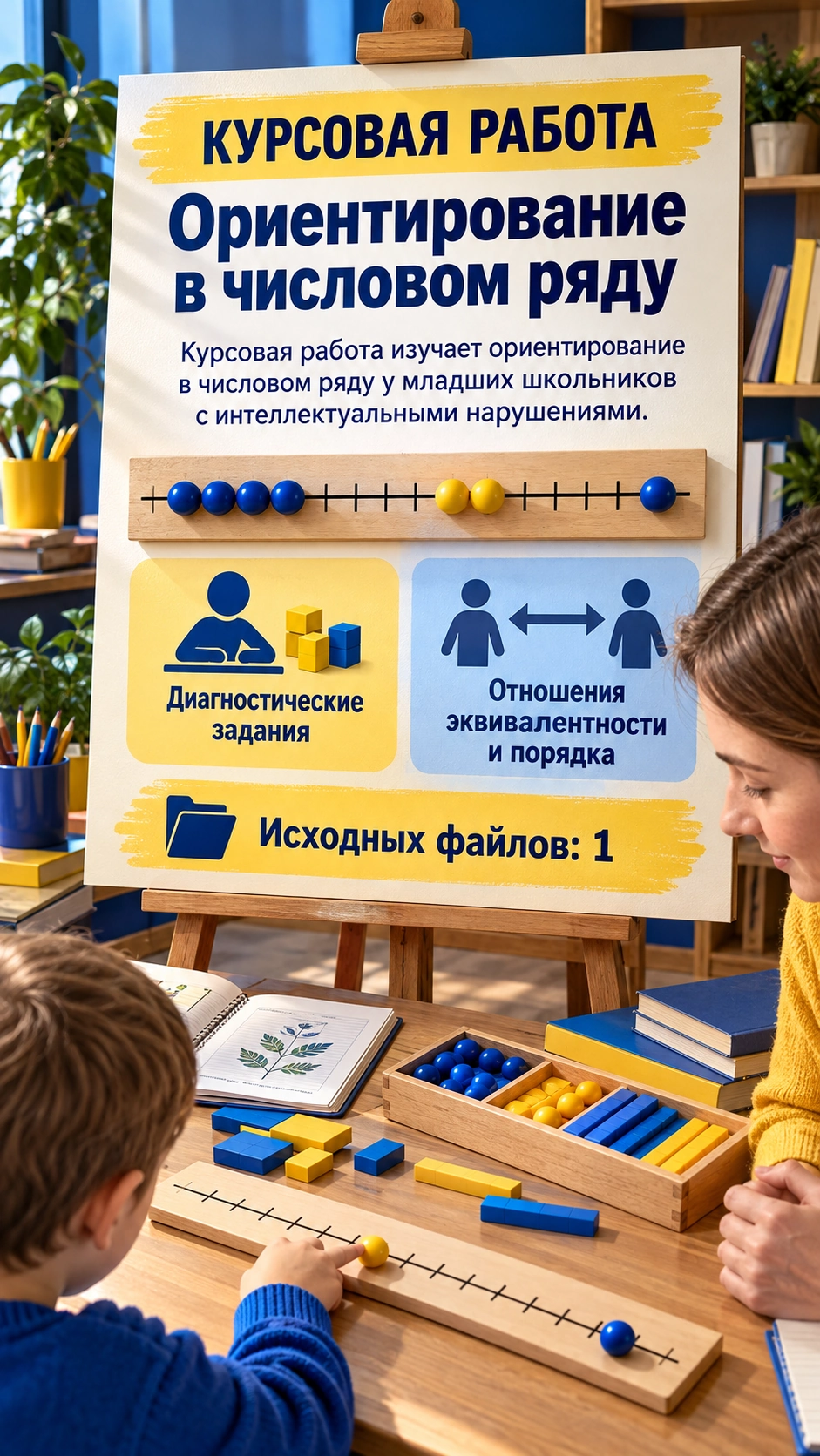 Превью материала «Изучение умения ориентироваться в числовом ряду у младших школьников с интеллектуальными нарушениями»