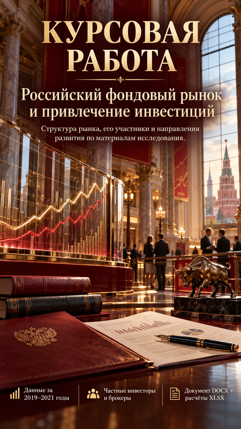 Превью материала «Анализ современной ситуации на российском фондовом рынке с точки зрения привлечения инвестиций»