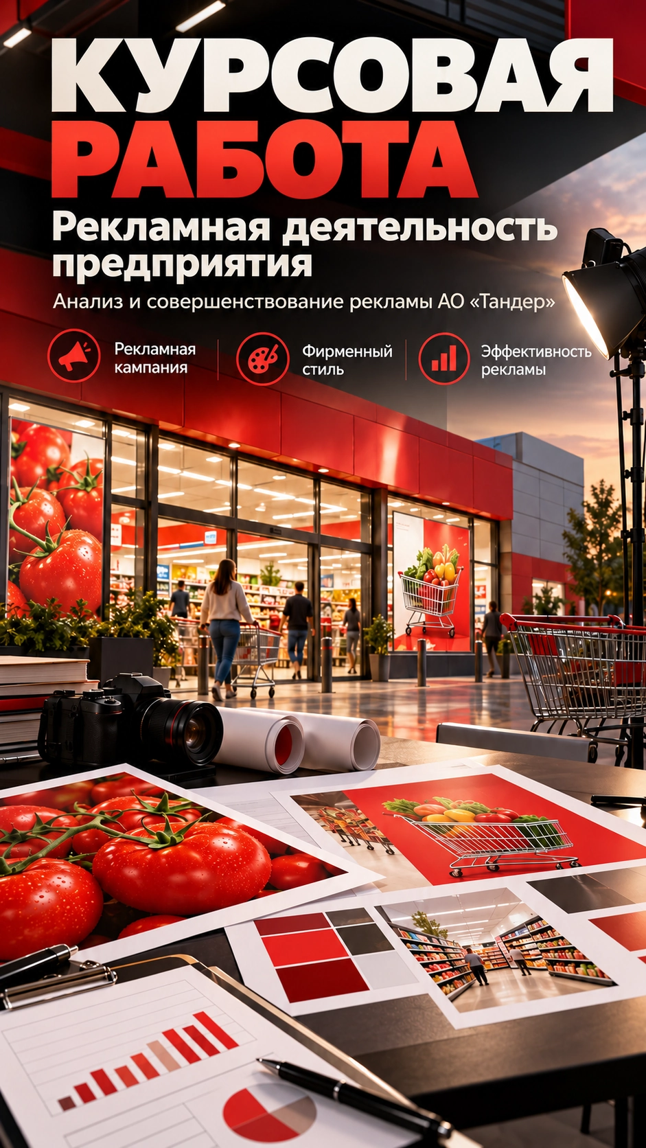Превью материала «Анализ и пути совершенствования рекламной деятельности коммерческого предприятия»